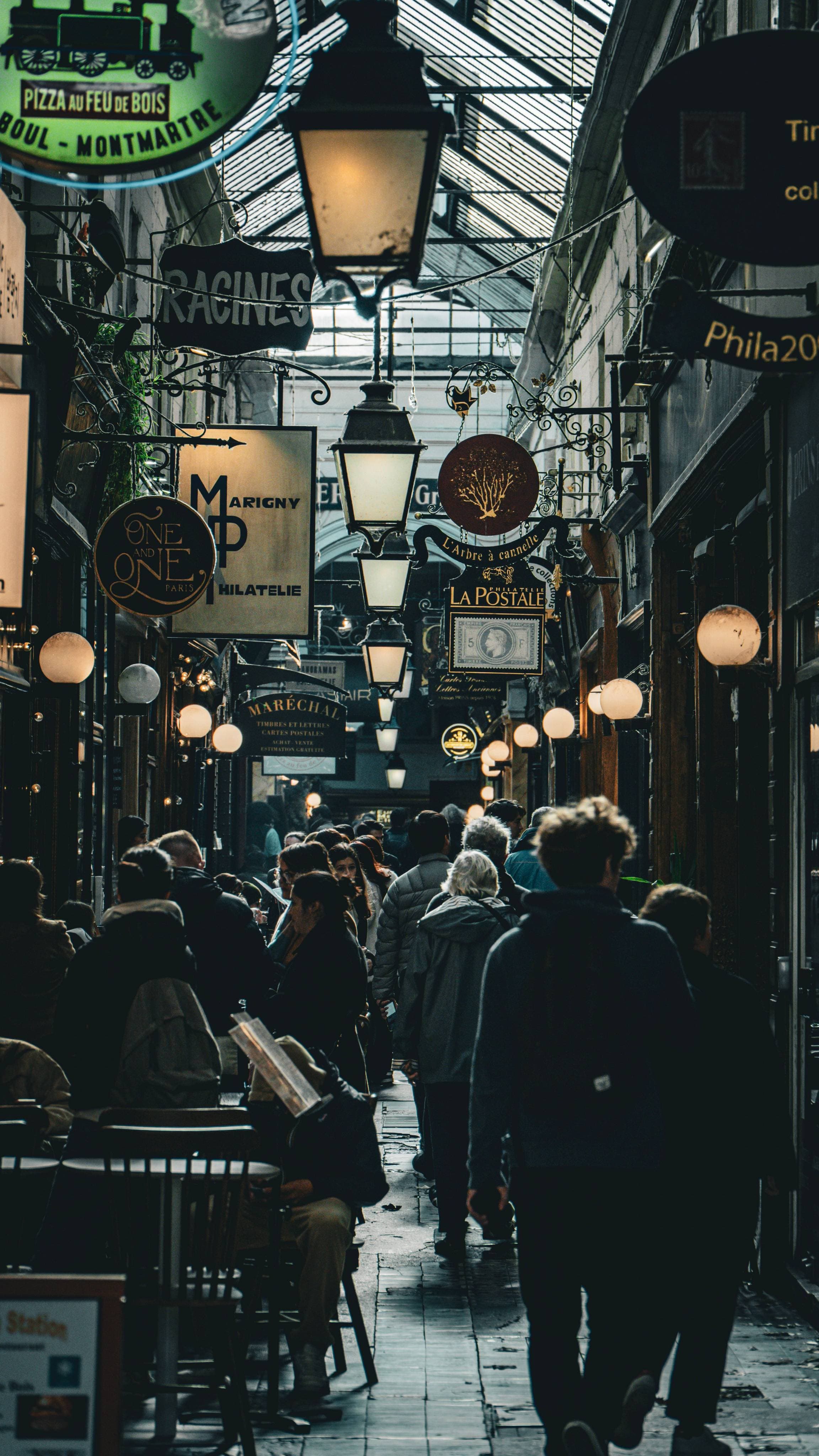 Covered passages, Paris